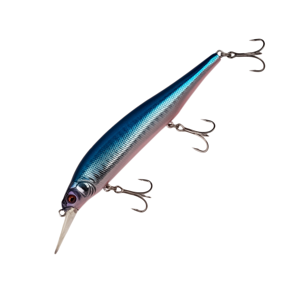 Воблер Megabass X-80 Magnum Plus 1 #Glx Deep Blue Pink - 2 рис.