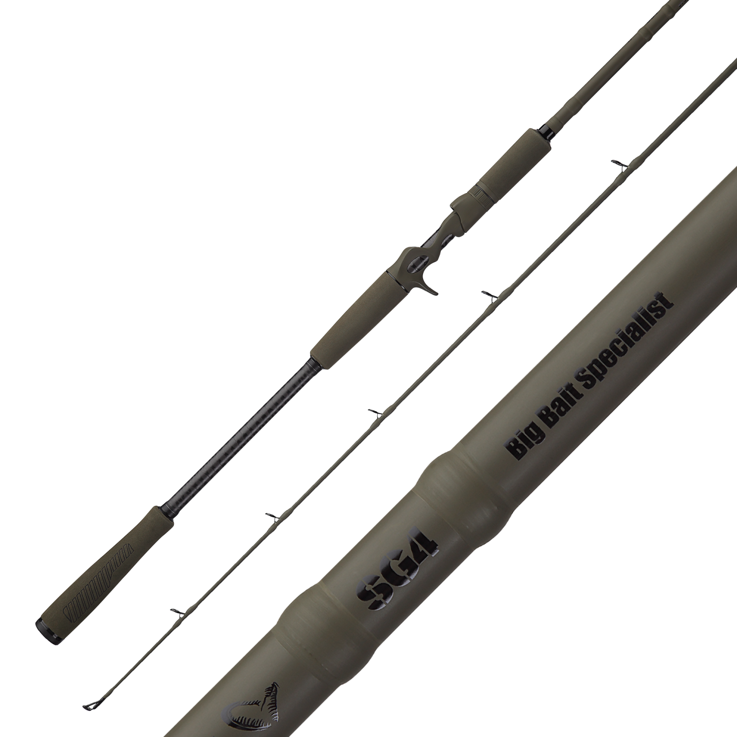 Удилище кастинговое Savage Gear SG4 Big Bait Specialist BC 8'1"/246см 85-170гр