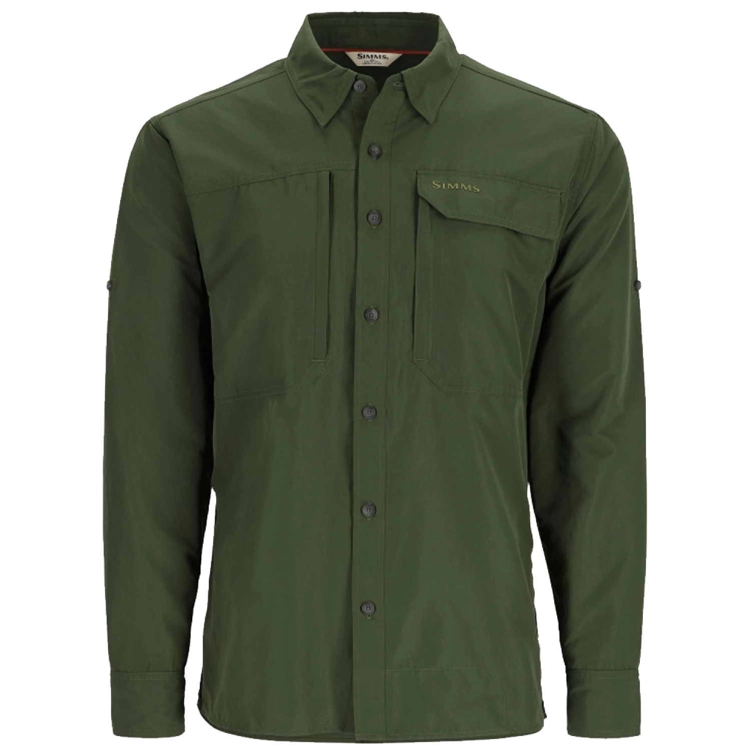 Рубашка Simms Guide Shirt L Riffle Green