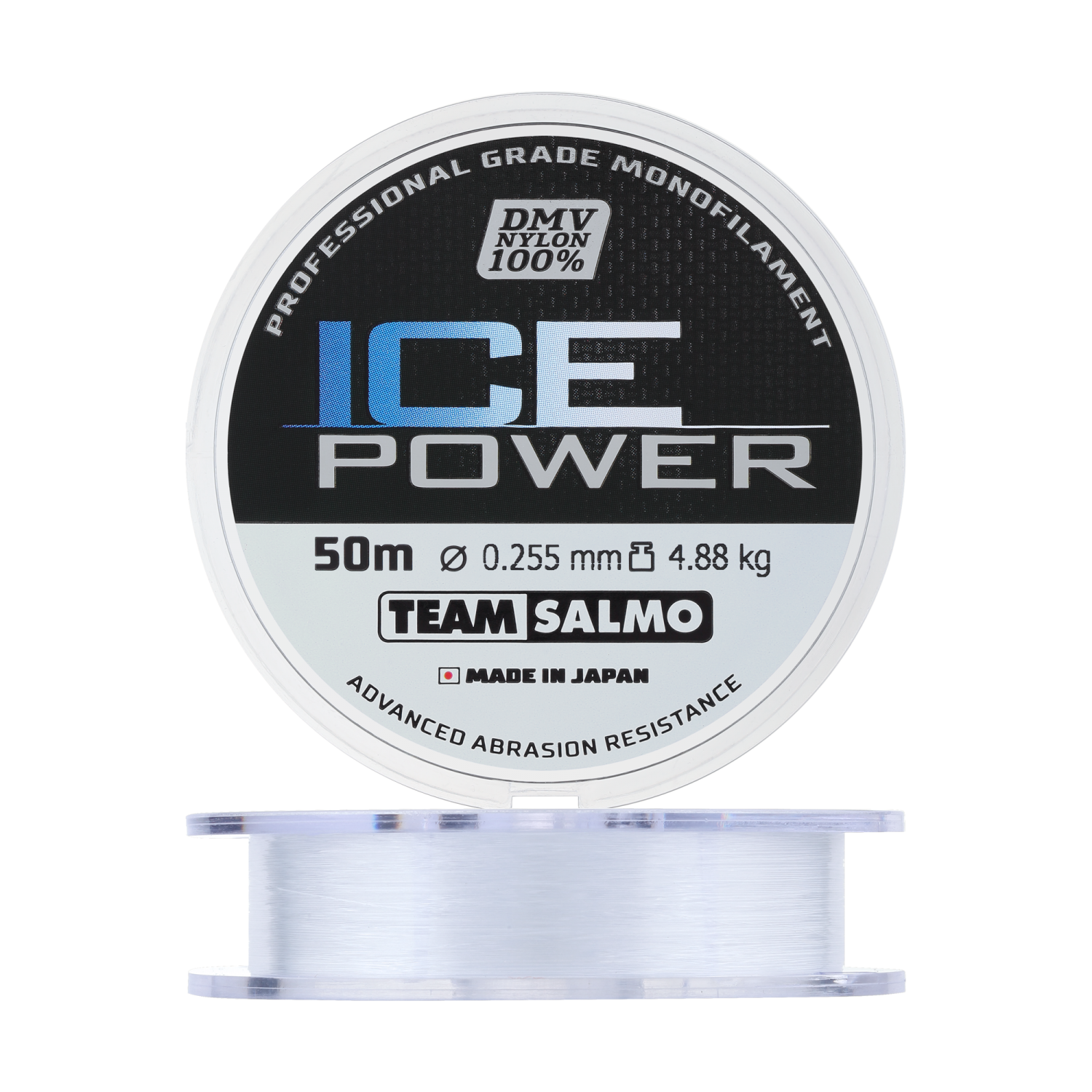 Леска монофильная Team Salmo Ice Power 0,255мм 50м (clear)