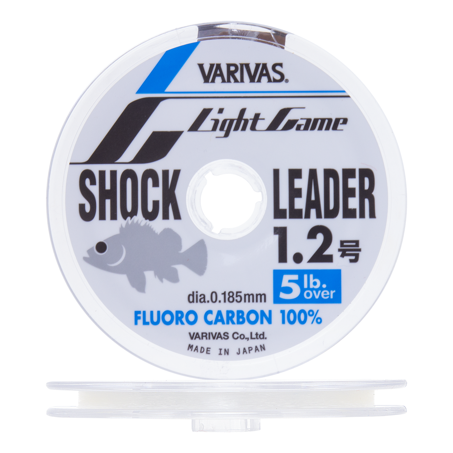 Флюорокарбон Varivas Light Game Shock Leader Fluorocarbon #1,2 0,185мм 5Lb 30м (natural clear)