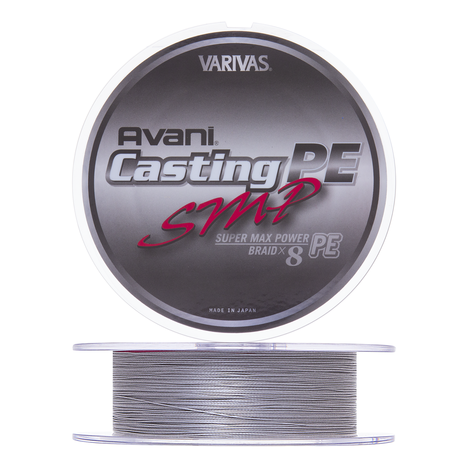 Шнур плетеный Varivas Avani Casting PE Super Max Power X8 #5,0 200м (stealth grey)