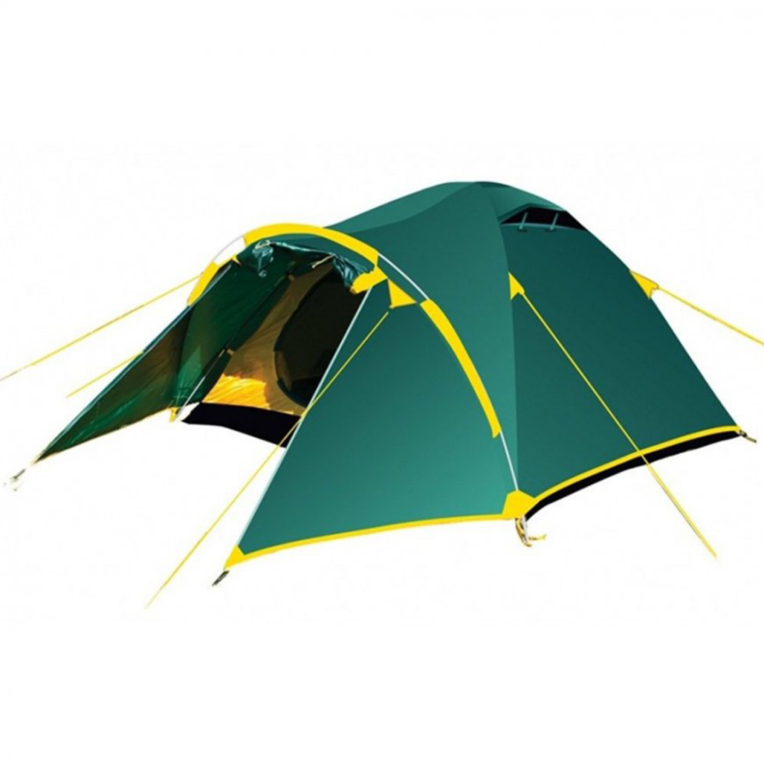 Палатка туристическая Tramp Lair 4 (V2) зеленый