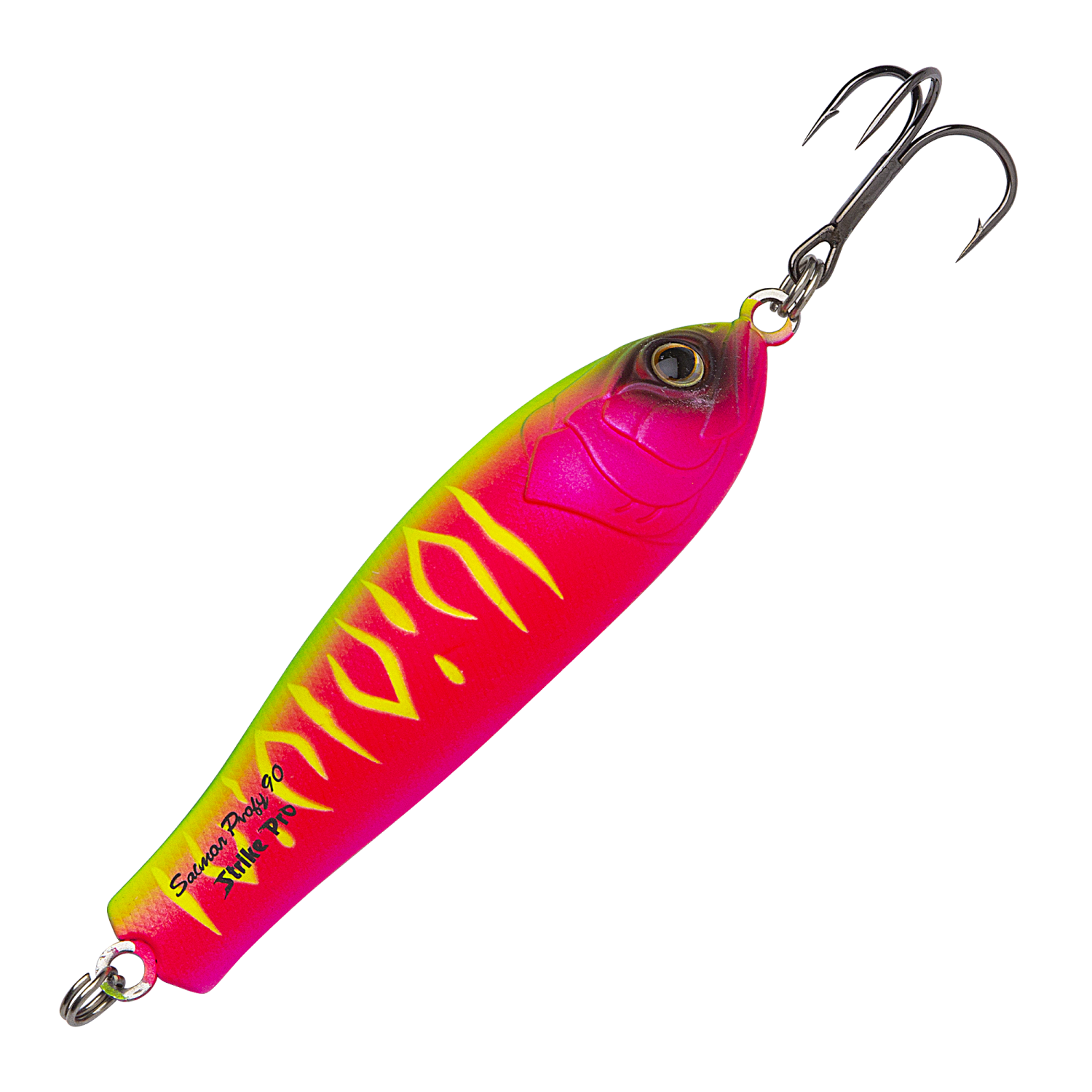 Блесна колеблющаяся Strike Pro Salmon Profy 90 22,4гр 90мм #A230S Watermelon Mat Tiger