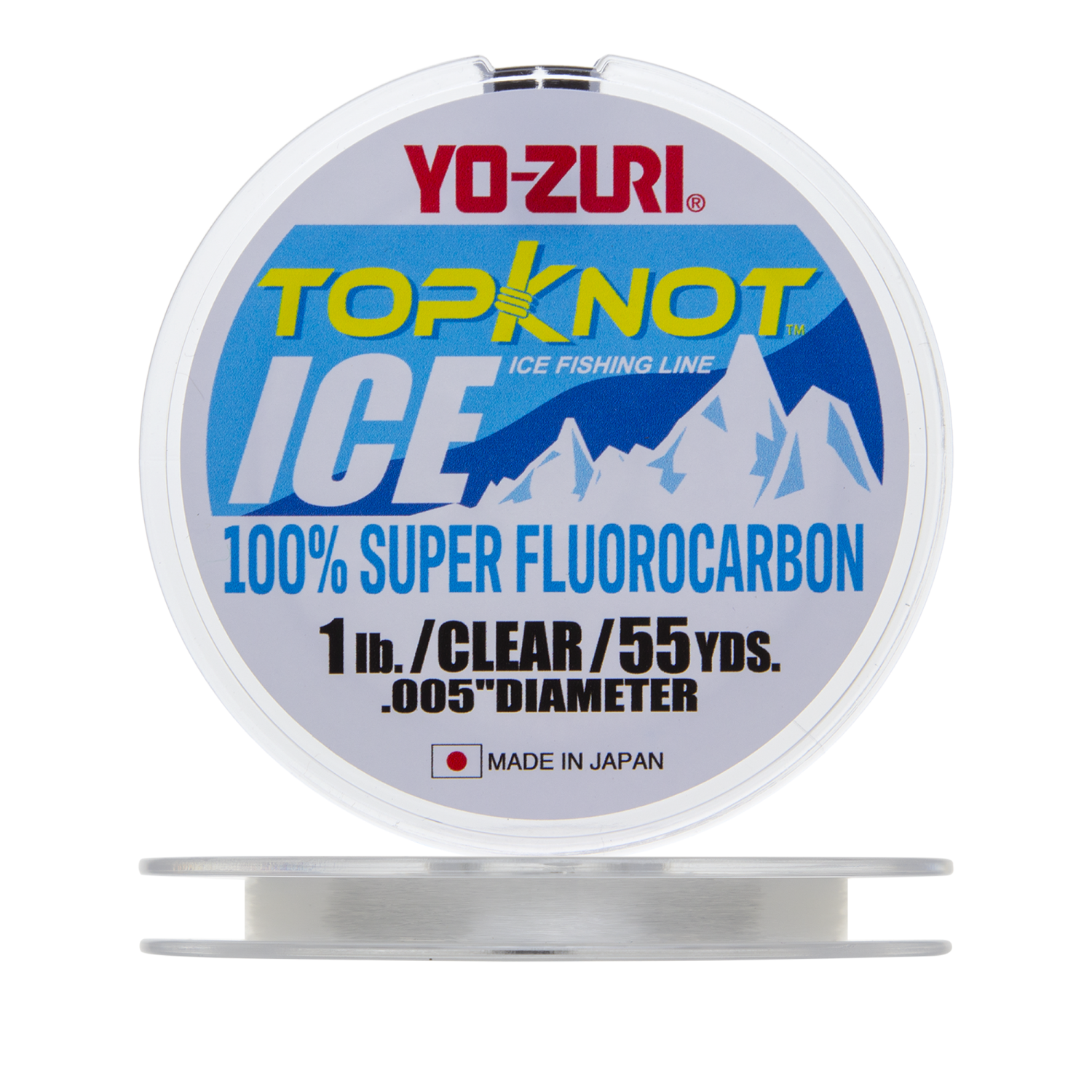 Флюорокарбон Yo-Zuri Topknot Ice Fluoro 100% 0,127мм 50м (clear)