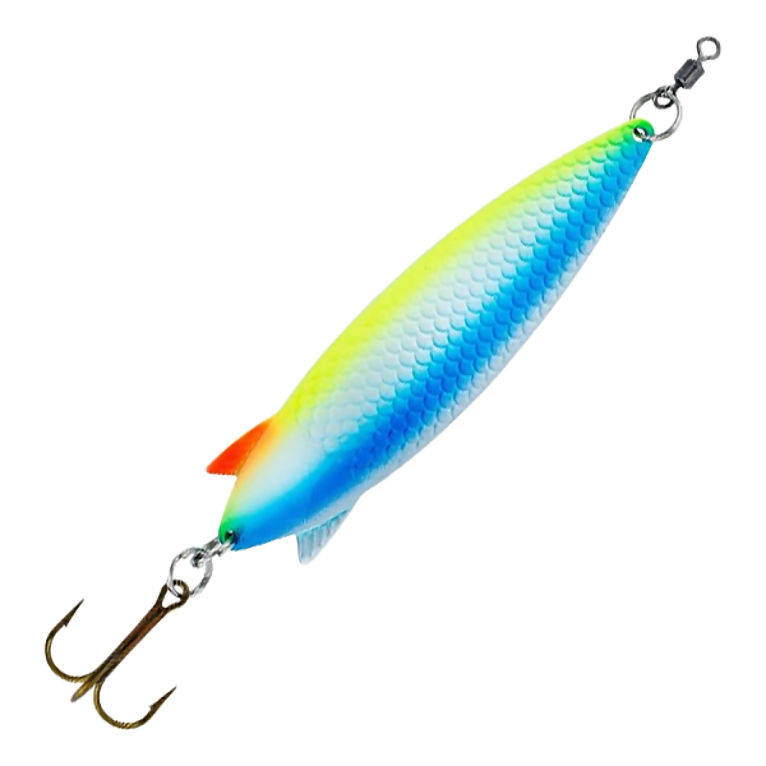 Блесна колеблющаяся Abu Garcia Toby Salmo 30гр #Blue/Silver/YE #Blue/Silver/Yellow