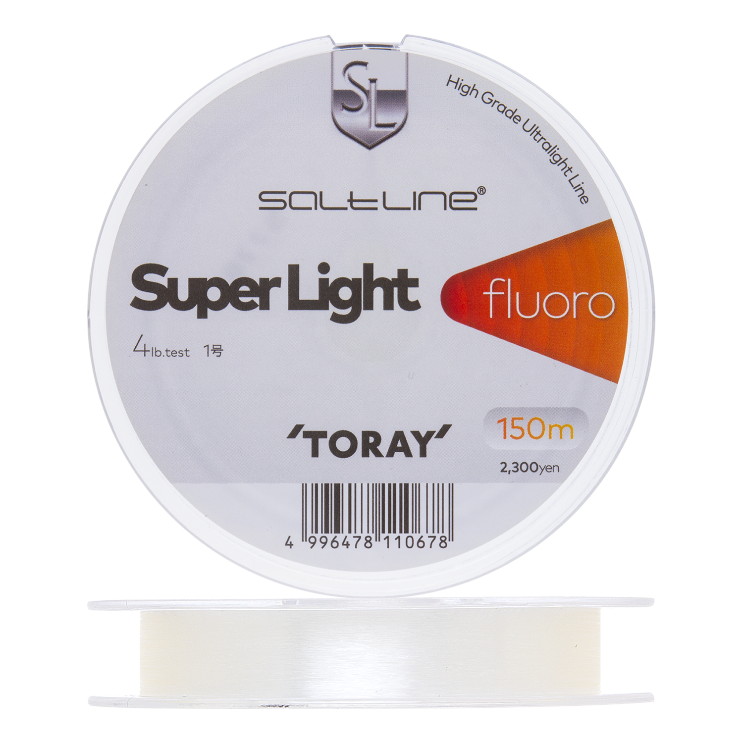 Флюорокарбон Toray SaltLine Super Light Fluoro #1,0 0,165мм 150м (clear)