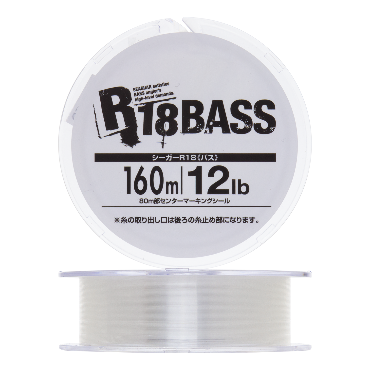 Флюорокарбон Kureha R18 Bass 12Lb #3,0 0,285мм 160м (clear)