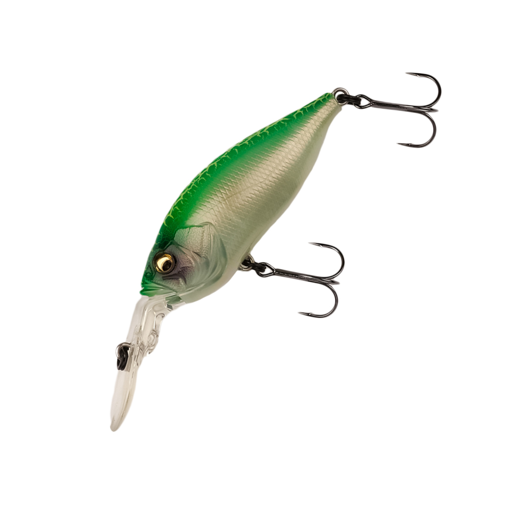 Воблер Megabass Deep-X 200 LBO #Crack Lime Chart