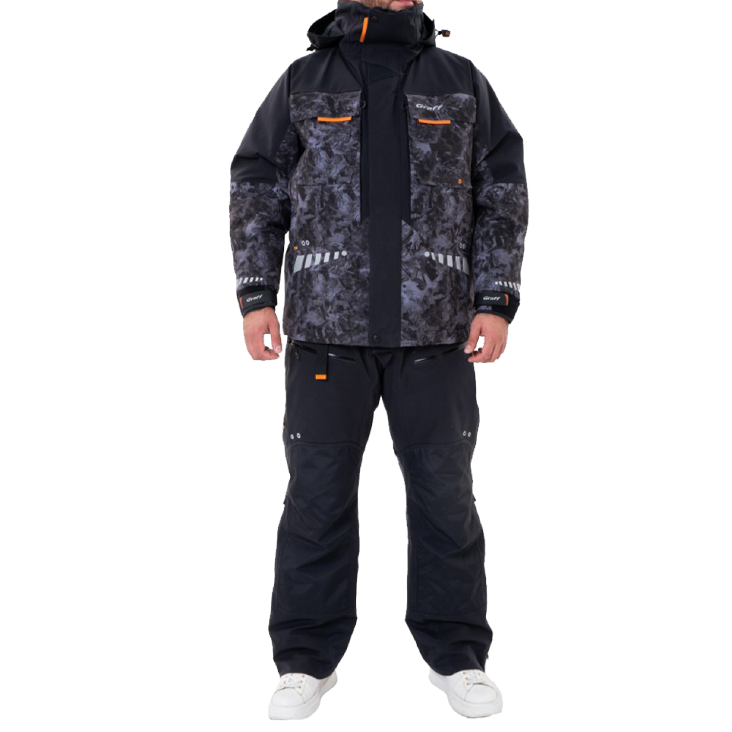 Костюм зимний Graff WarmGuard 220-О-В-8 до -50°С M/176-182 карбон