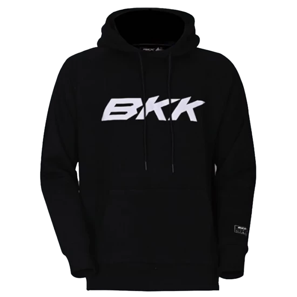 худи supreme s logo zip up hooded sweatshirt heather размер xl серый Толстовка BKK Logo Hooded Sweatshirt XL Black