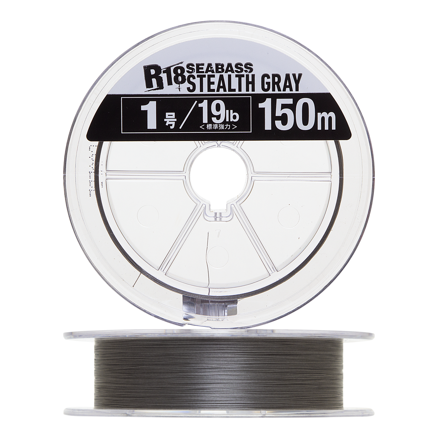 Шнур плетеный Seaguar R-18 Seabass PE X8 #1,0 0,165мм 150м (stealth gray)