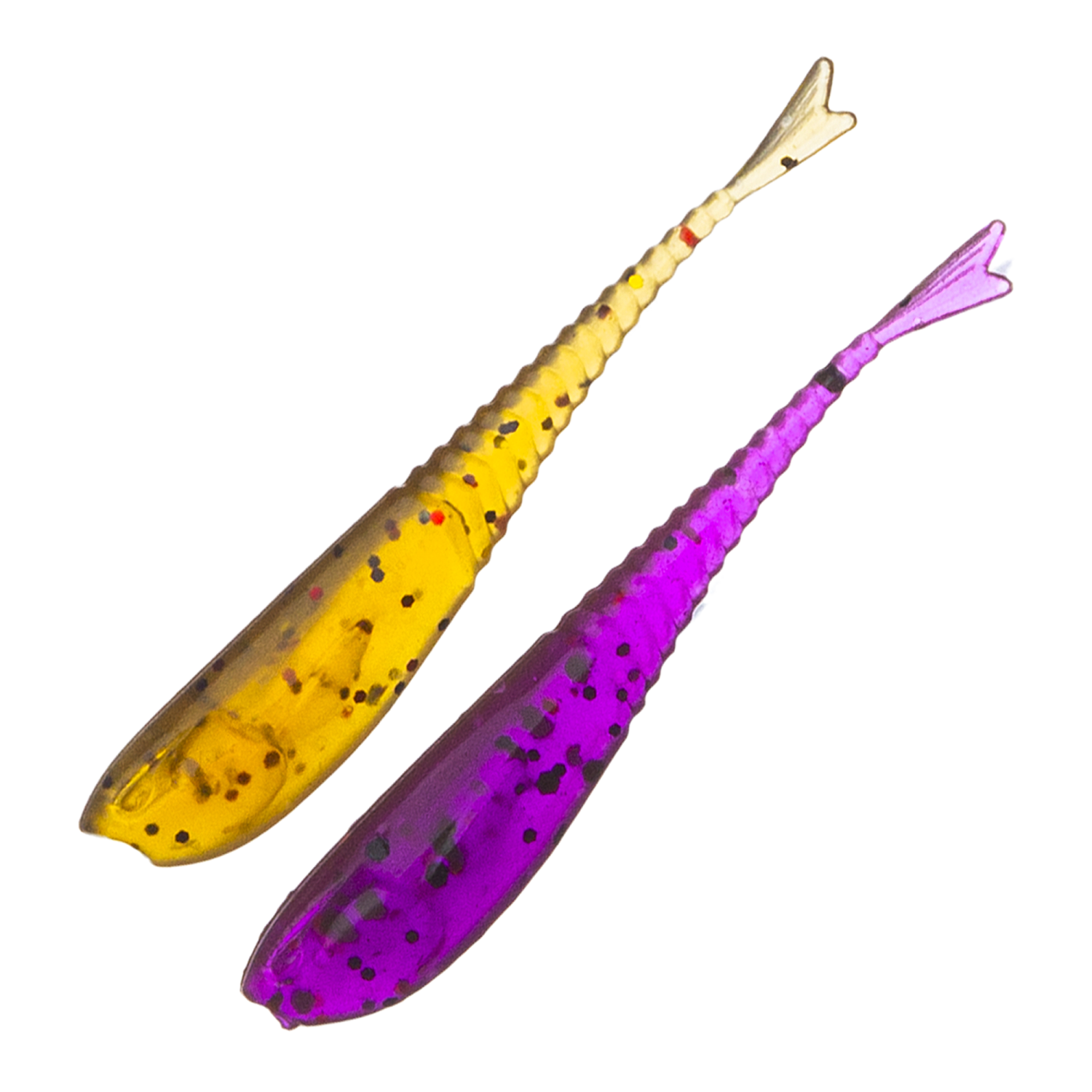 Приманка силиконовая Crazy Fish Glider 1,2 анис #12/32 Ultraviolet/Dark Beer
