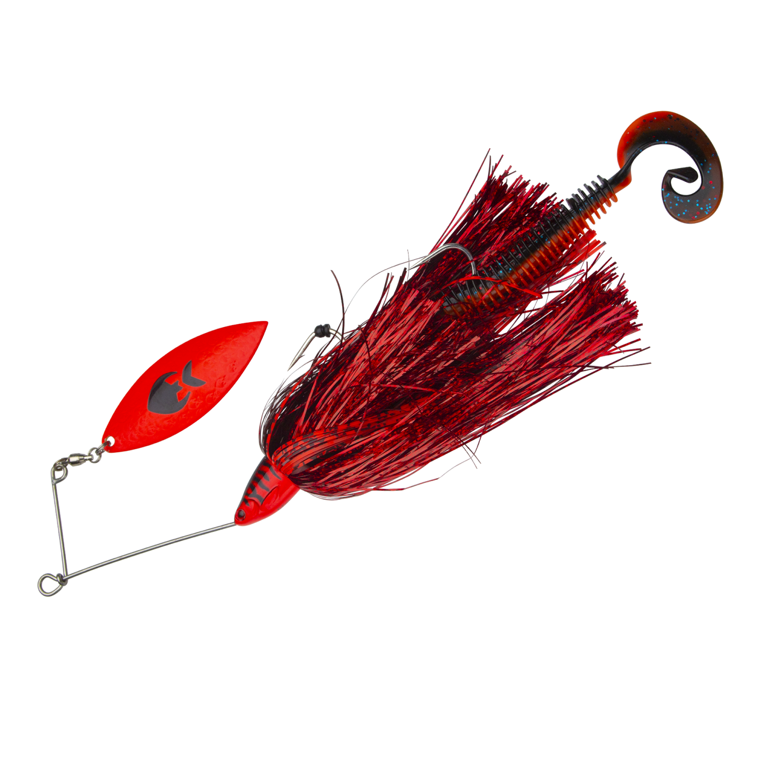 Спиннербейт Westin MonsterVibe (Willow) 65гр #Flash Red