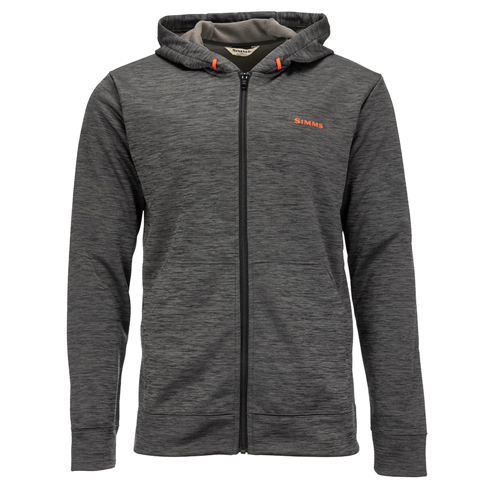 Толстовка Simms Challenger Hoody - Full Zip '21 2XL Carbon Heather