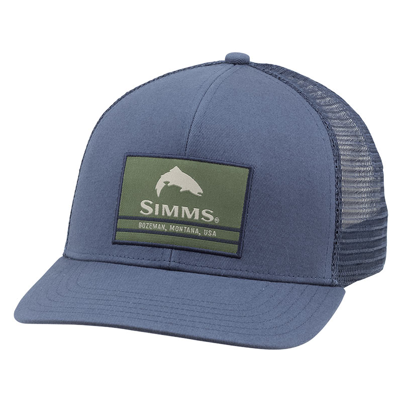 Кепка Simms Original Patch Trucker Dark Moon