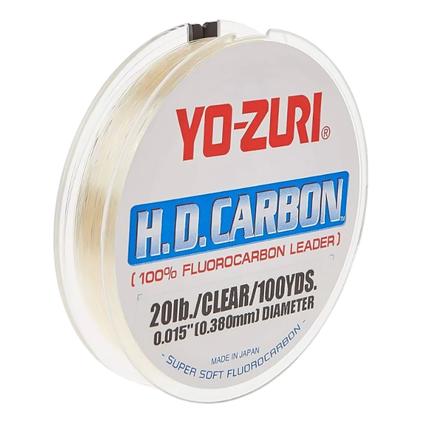 Флюорокарбон Yo-Zuri H.D.Carbon 100% Fluorocarbon Leader 1,087мм 27м (clear)