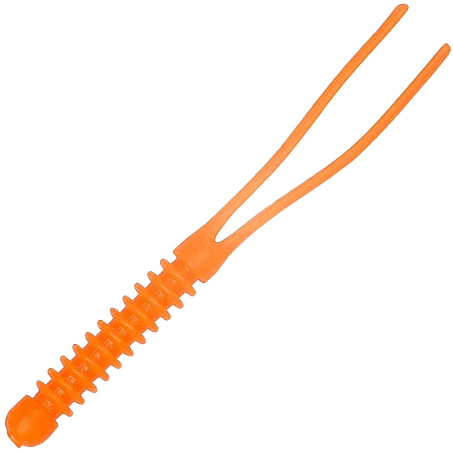 Приманка силиконовая Higashi Double tail worm 2" #Mix 2