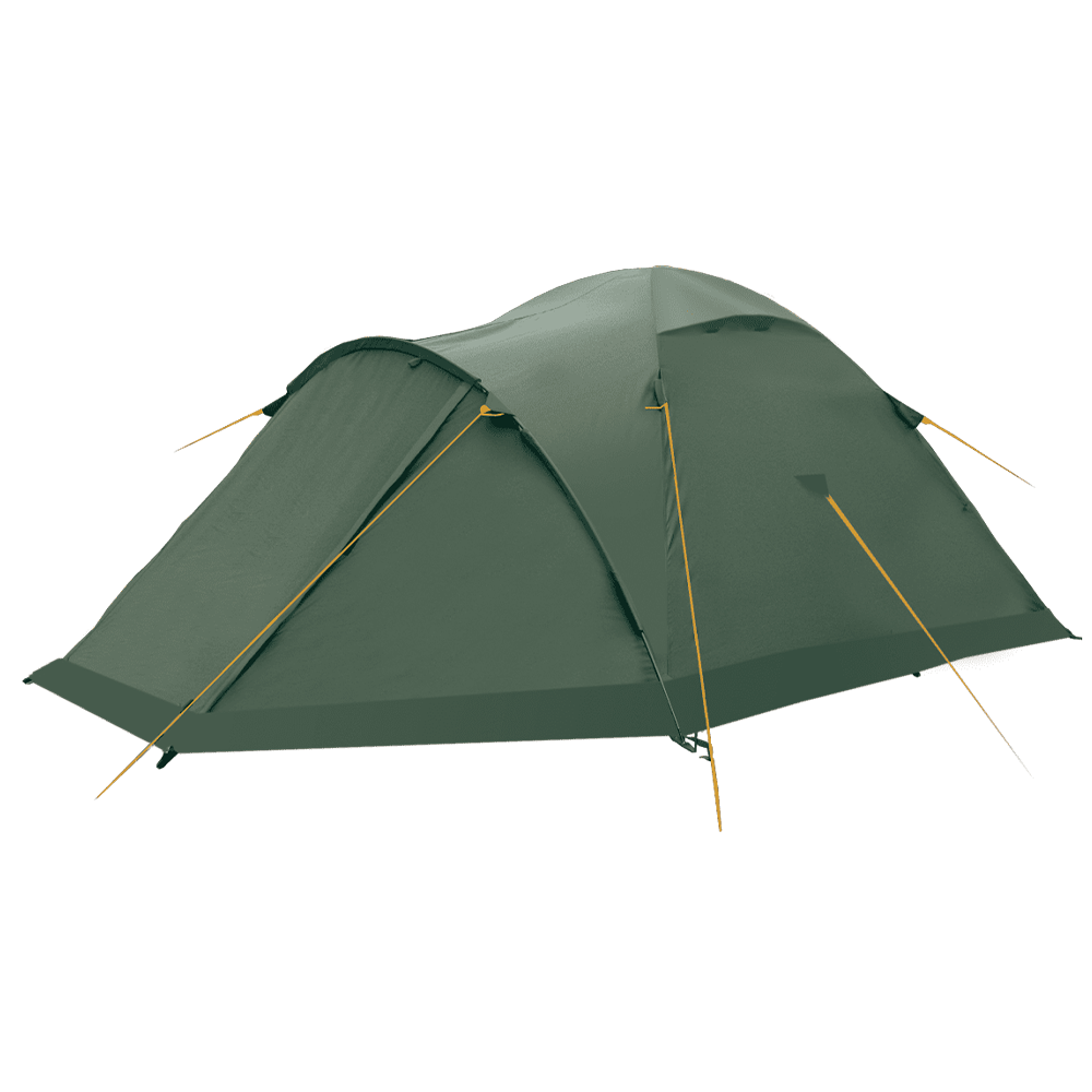 палатка кемпинговая двухместная btrace talweg 2 зеленый Палатка BTrace Talweg 2+ зеленый