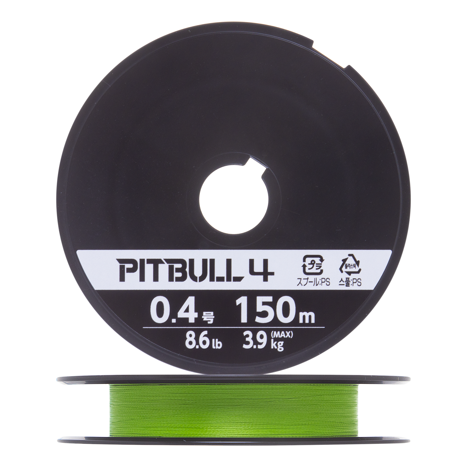 Шнур плетеный Shimano Pitbull 4 #0,4 0,104мм 150м (lime green)
