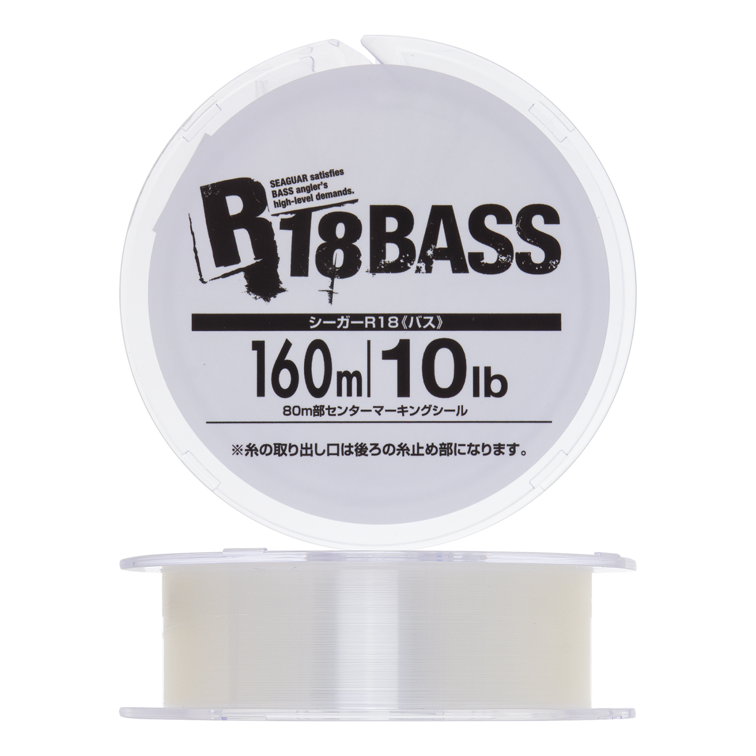 Флюорокарбон Kureha R18 Bass 10Lb #2,5 0,260мм 160м (clear)