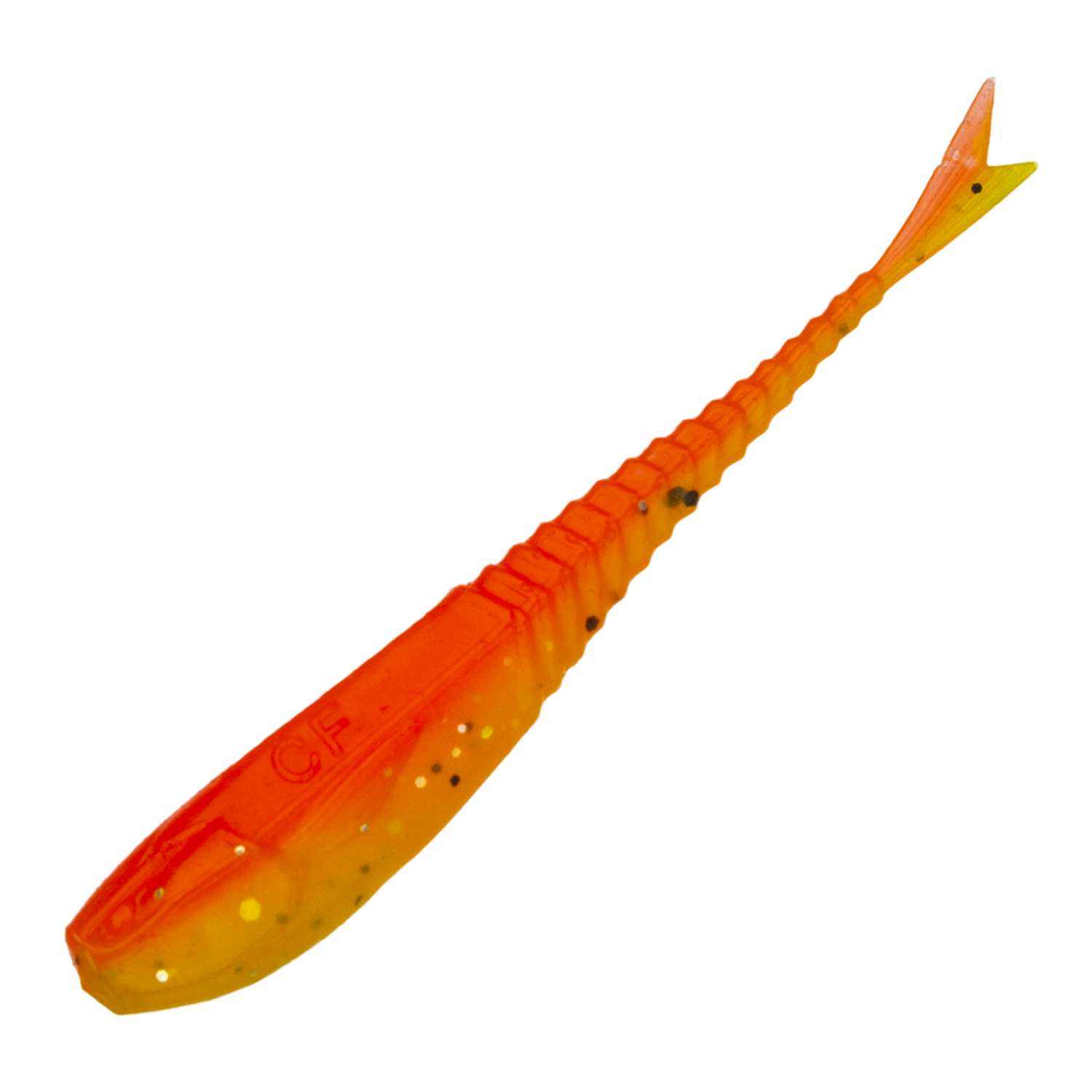 Приманка силиконовая Crazy Fish Glider 2,2 кальмар #15d Fire Orange