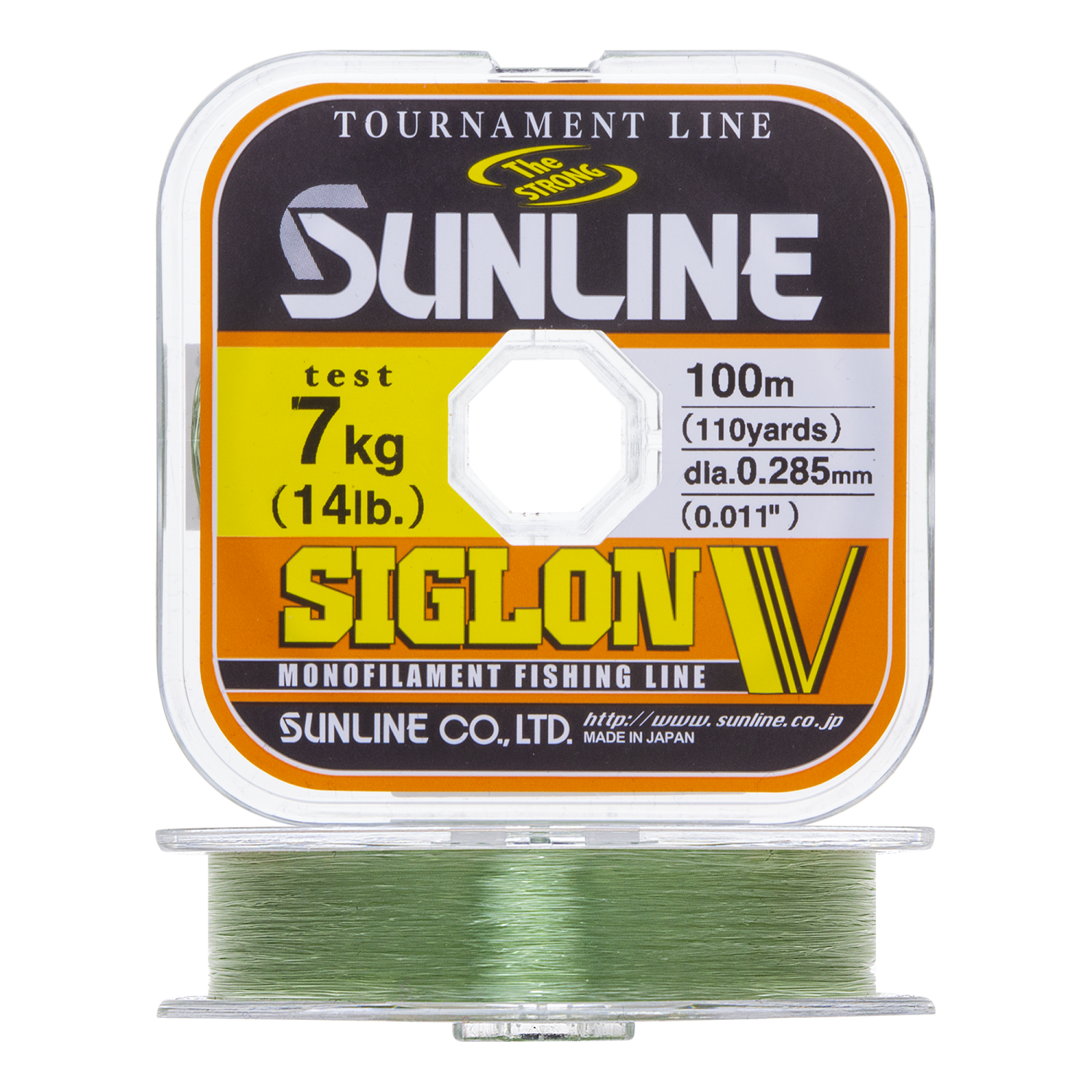 Леска монофильная Sunline Siglon V 10R Connected #3,0 0,285мм 100м (mist green)