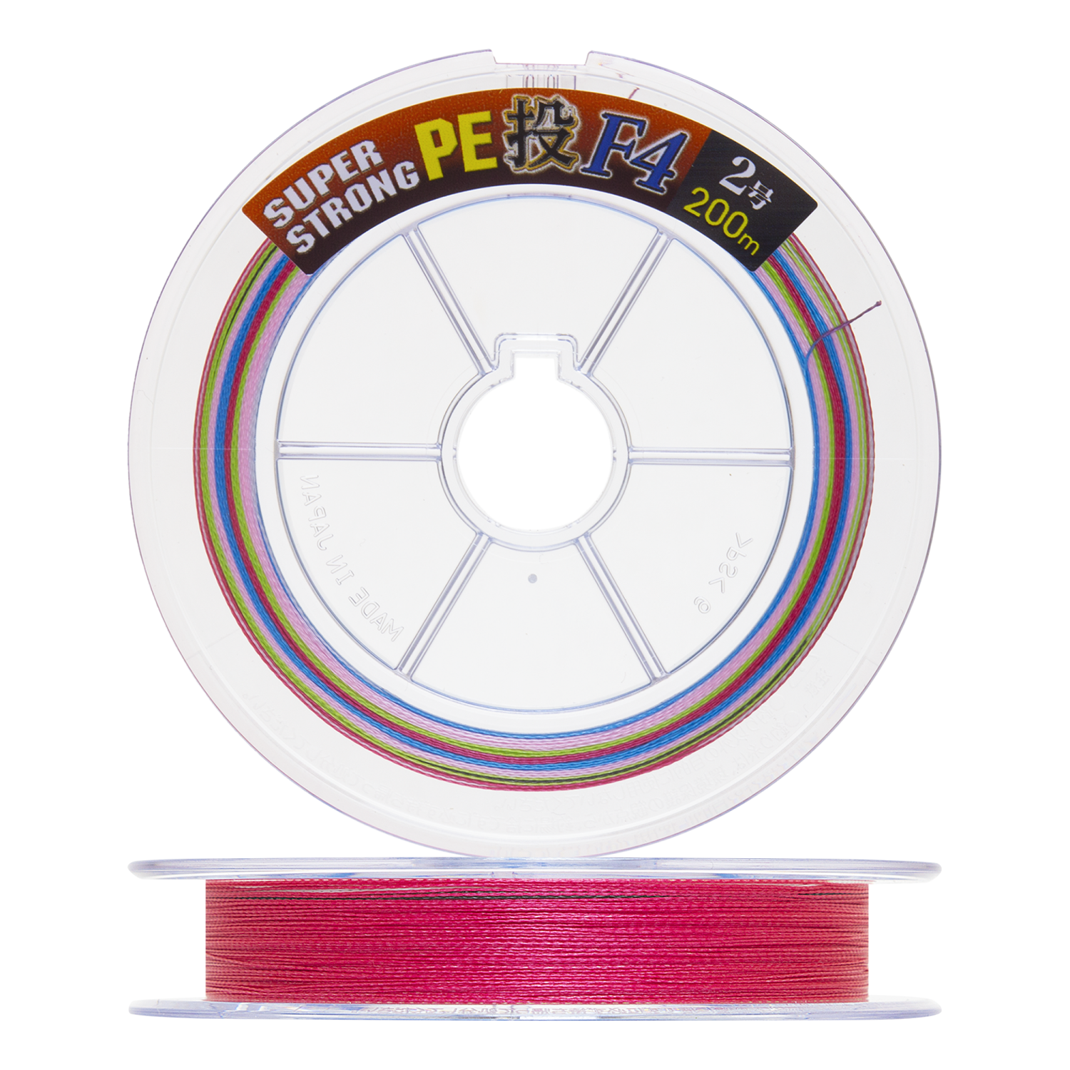 Шнур плетеный Toray Super Strong PE Nage F4 #2 200м (multicolor)