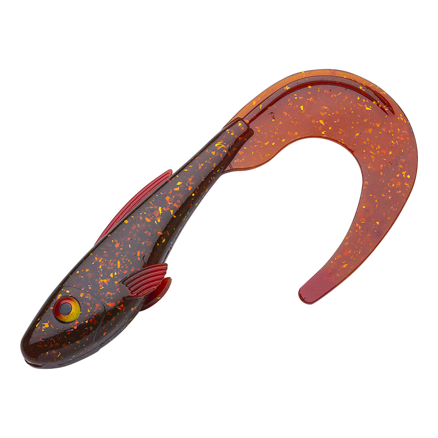 Приманка силиконовая Abu Garcia Beast Curl Tail 210мм #Lava Motoroil харви сара приманка для хищника