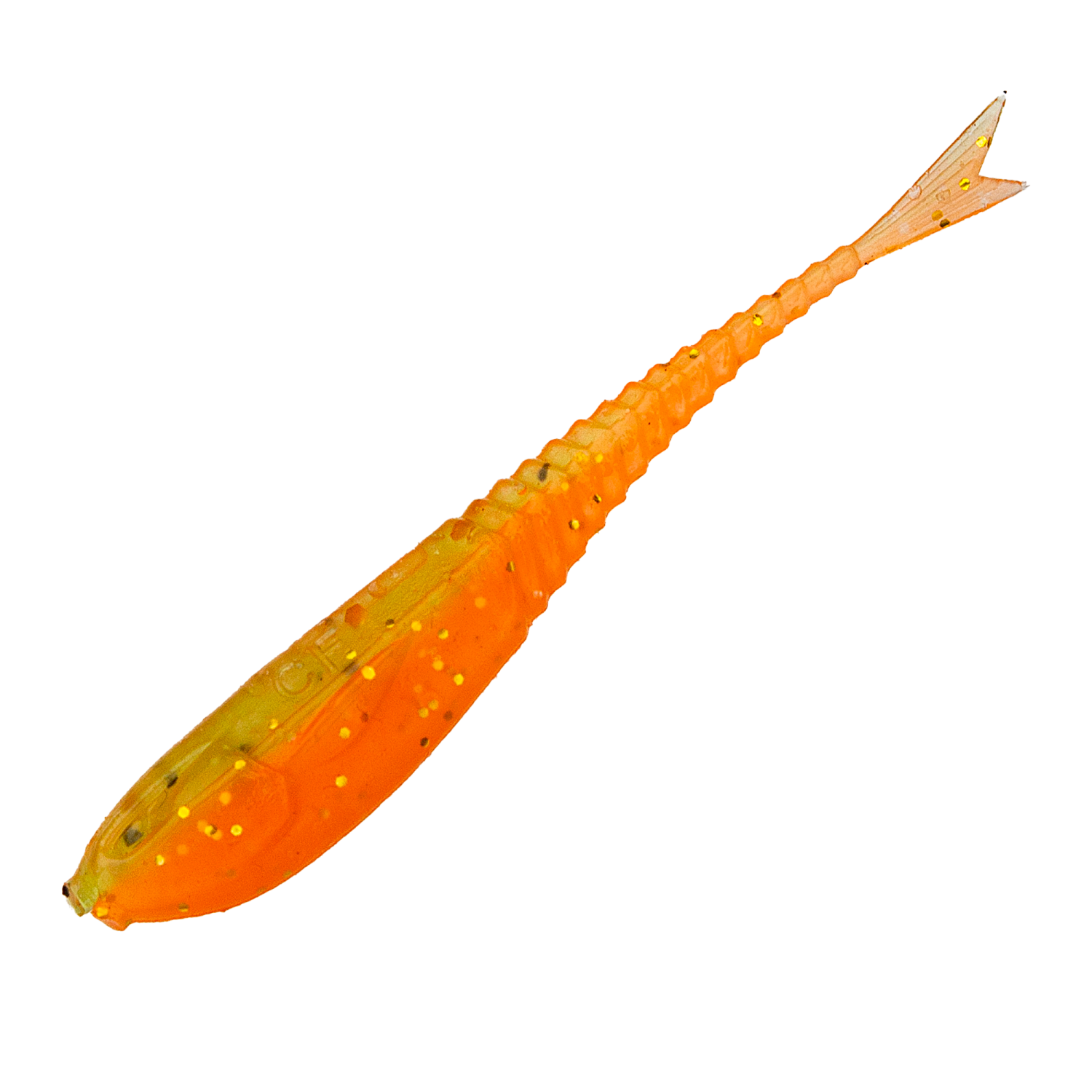 Приманка силиконовая Crazy Fish Glider 2,2 кальмар #5d Orange Chart
