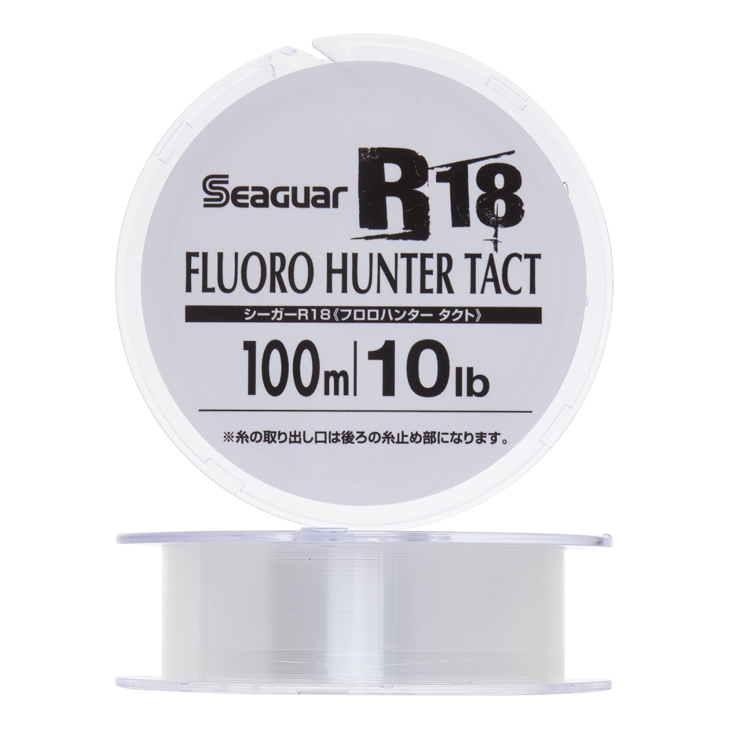 Флюорокарбон Kureha R18 Fluoro Hunter Tact 10Lb #2,5 0,260мм 100м (clear)