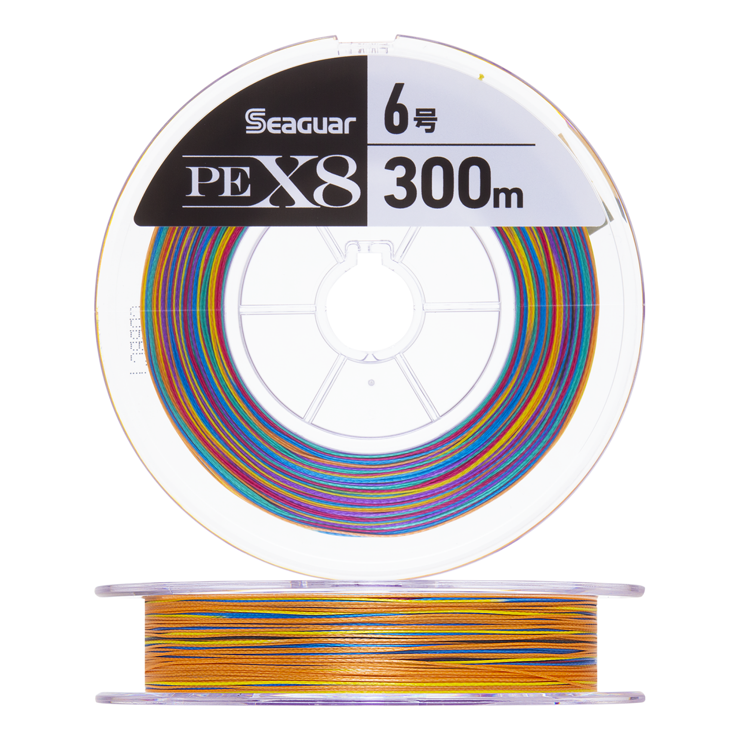 Шнур плетеный Kureha PE X8 #6,0 0,405мм 300м (multicolor)