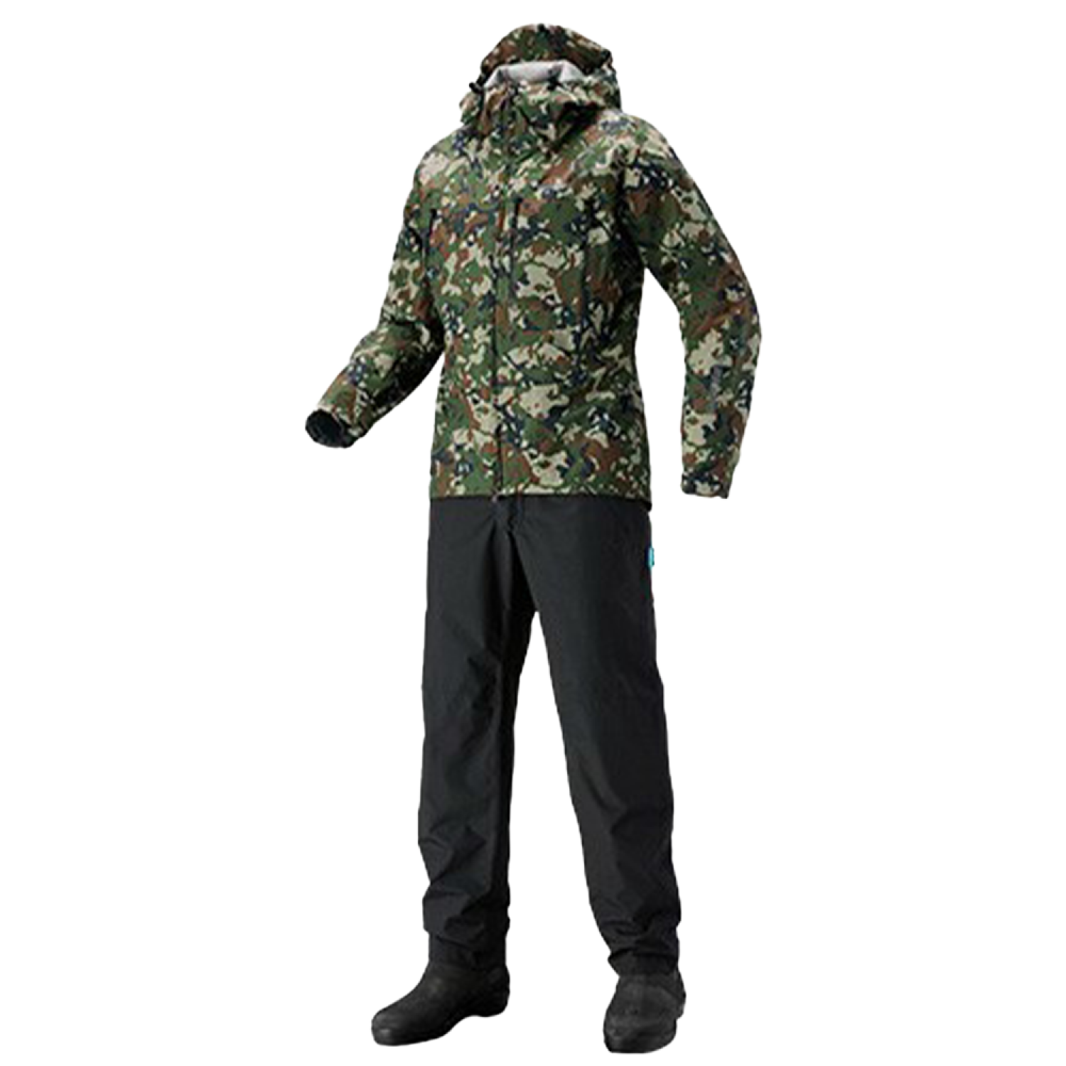 Костюм-дождевик Shimano 24 RA-047X 3-layer Rain Suit 2XL Black Duck Camo