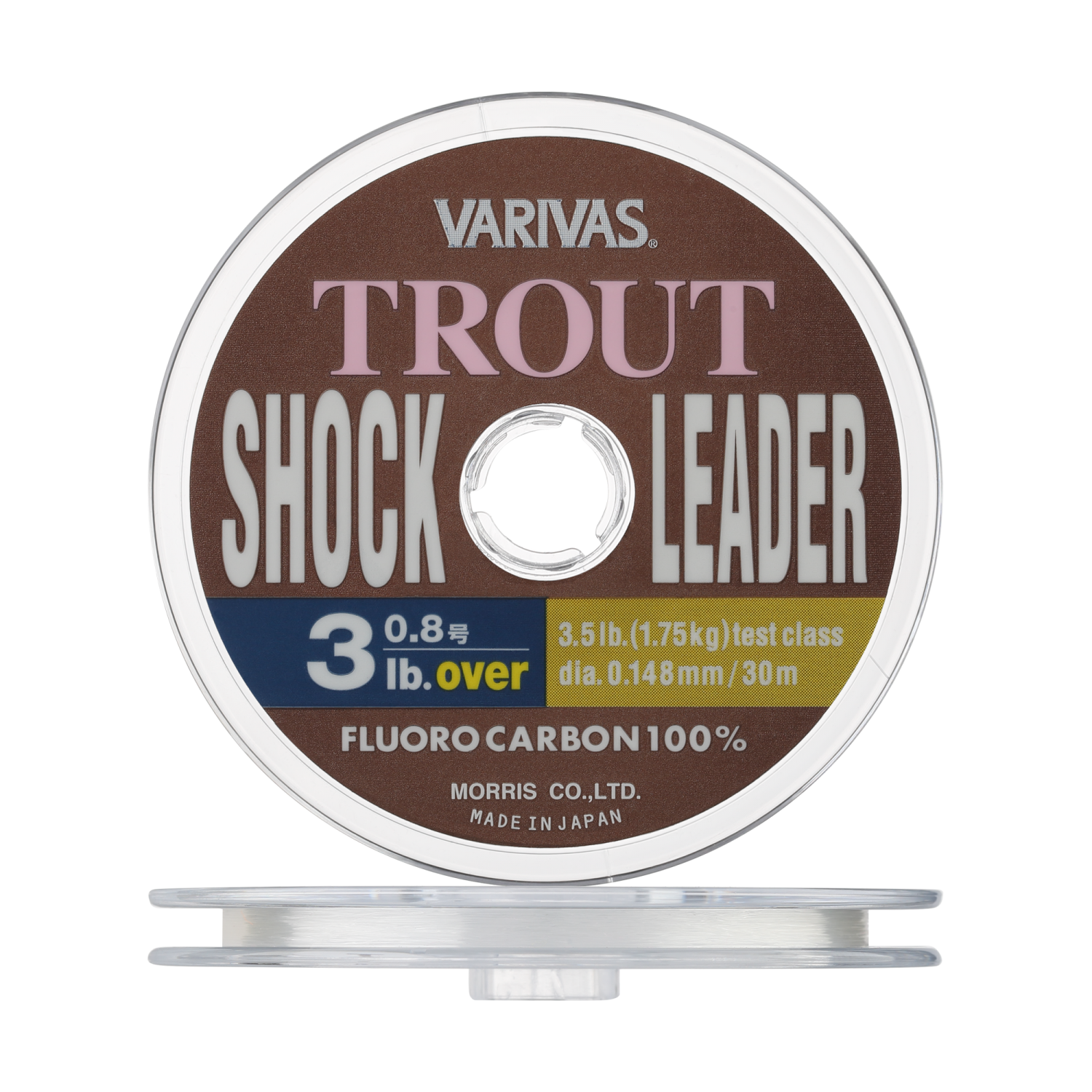 Флюорокарбон Varivas Trout Shock Leader Fluoro #0,8 0,148мм 30м (clear)