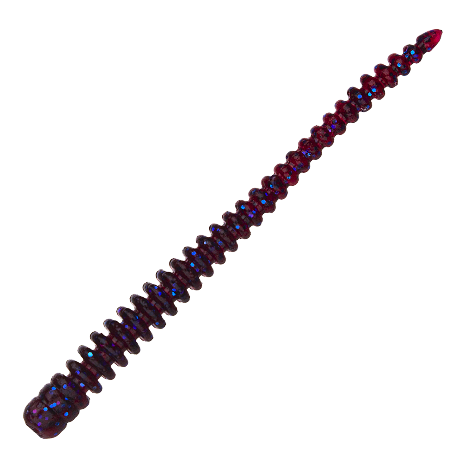 Приманка силиконовая CF Cruel Leech 5,5см (2,2") кальмар #73 Blue Ruby - 2 рис.
