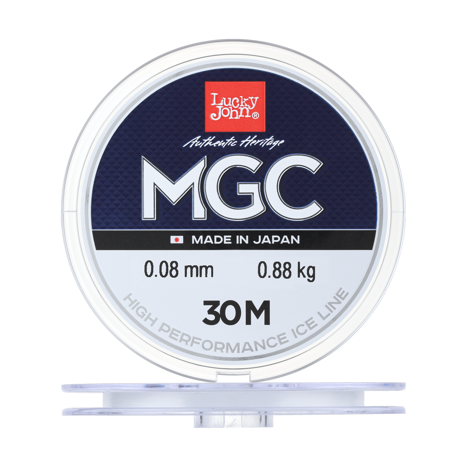 Леска монофильная зимняя Lucky John MGC 0,08мм 30м (clear)