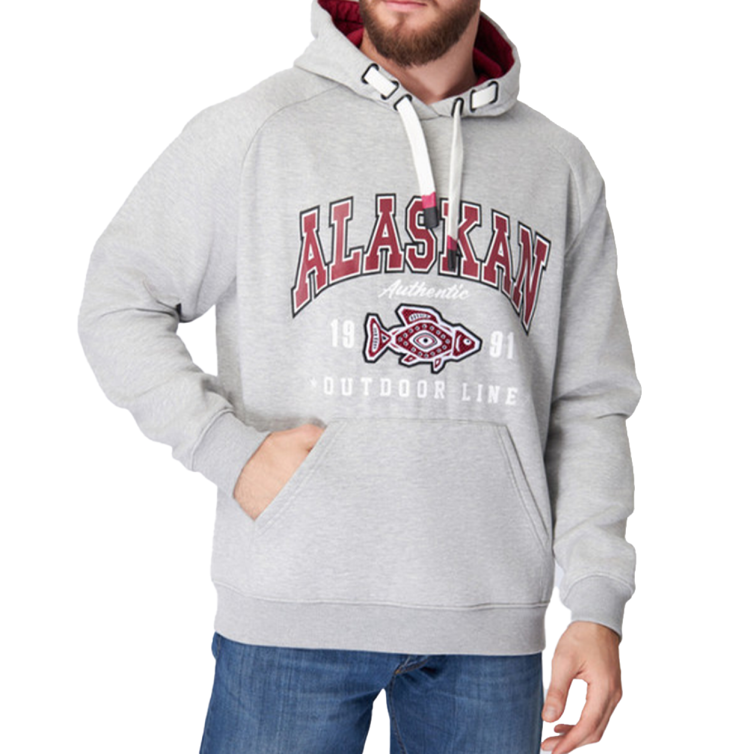 Толстовка Alaskan Promo Hoodie 2XL Gray