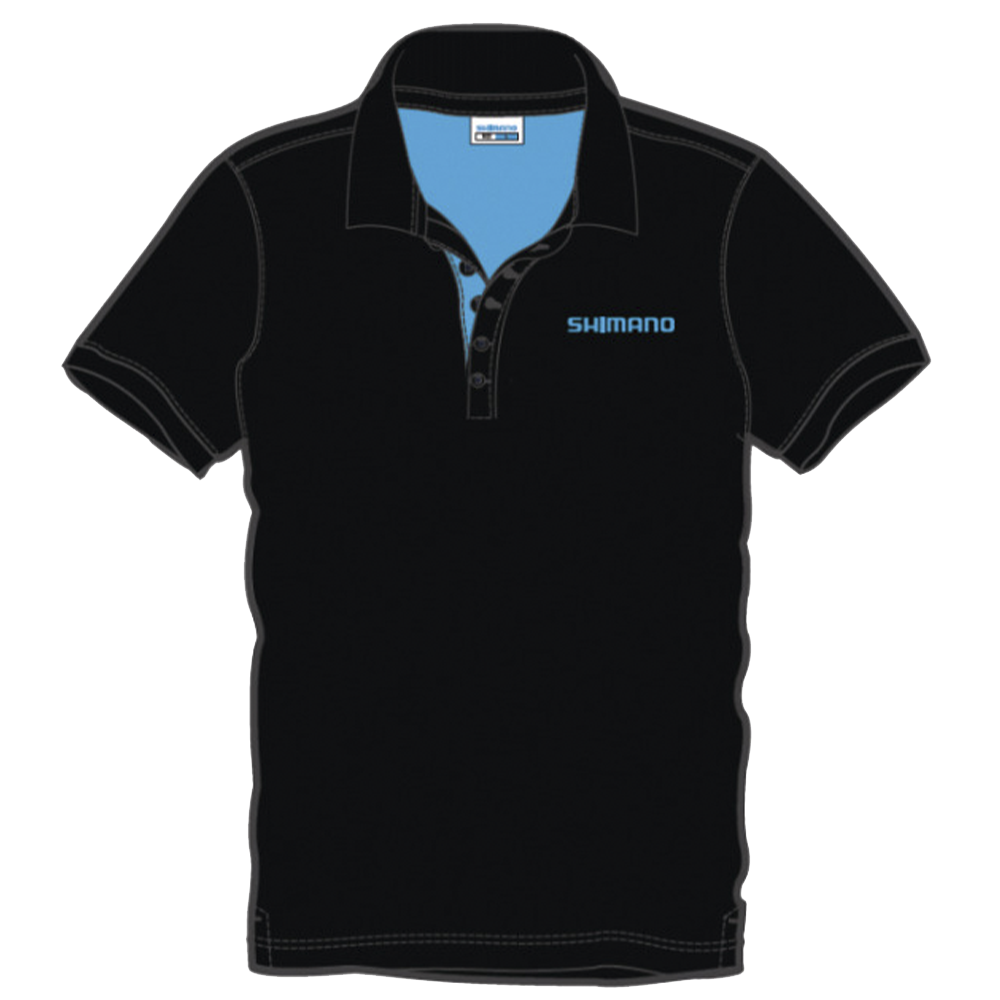 Поло Shimano Workshop Clothing Polo S черный