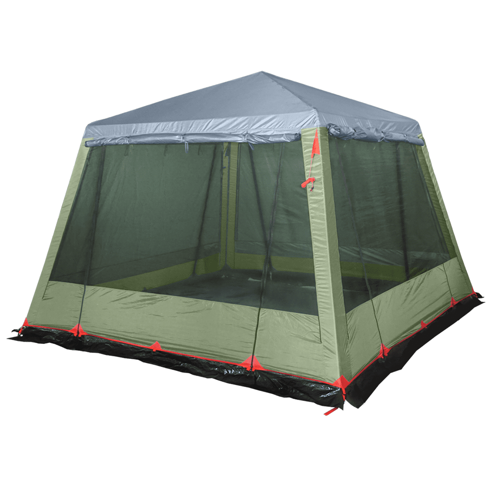 палатка шатер camp btrace зеленый бежевый Палатка-шатер BTrace Grand зеленый/бежевый