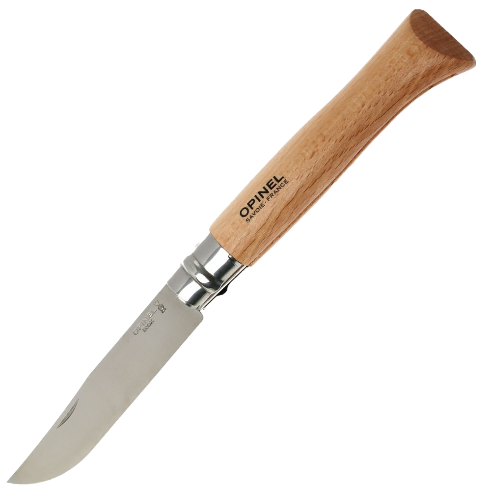 Нож складной Opinel №12 Inox бук opinel нож складной opinel slim 12 vri inox 12 5см натуральный падук полированная нерж сталь