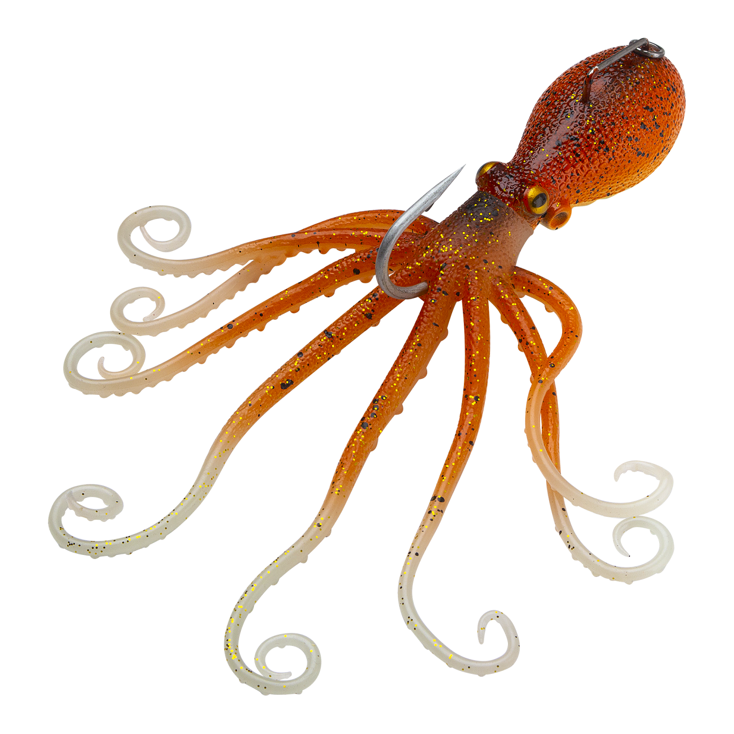 Приманка силиконовая Savage Gear 3D Octopus 22см 87 Brown Glow 2120₽