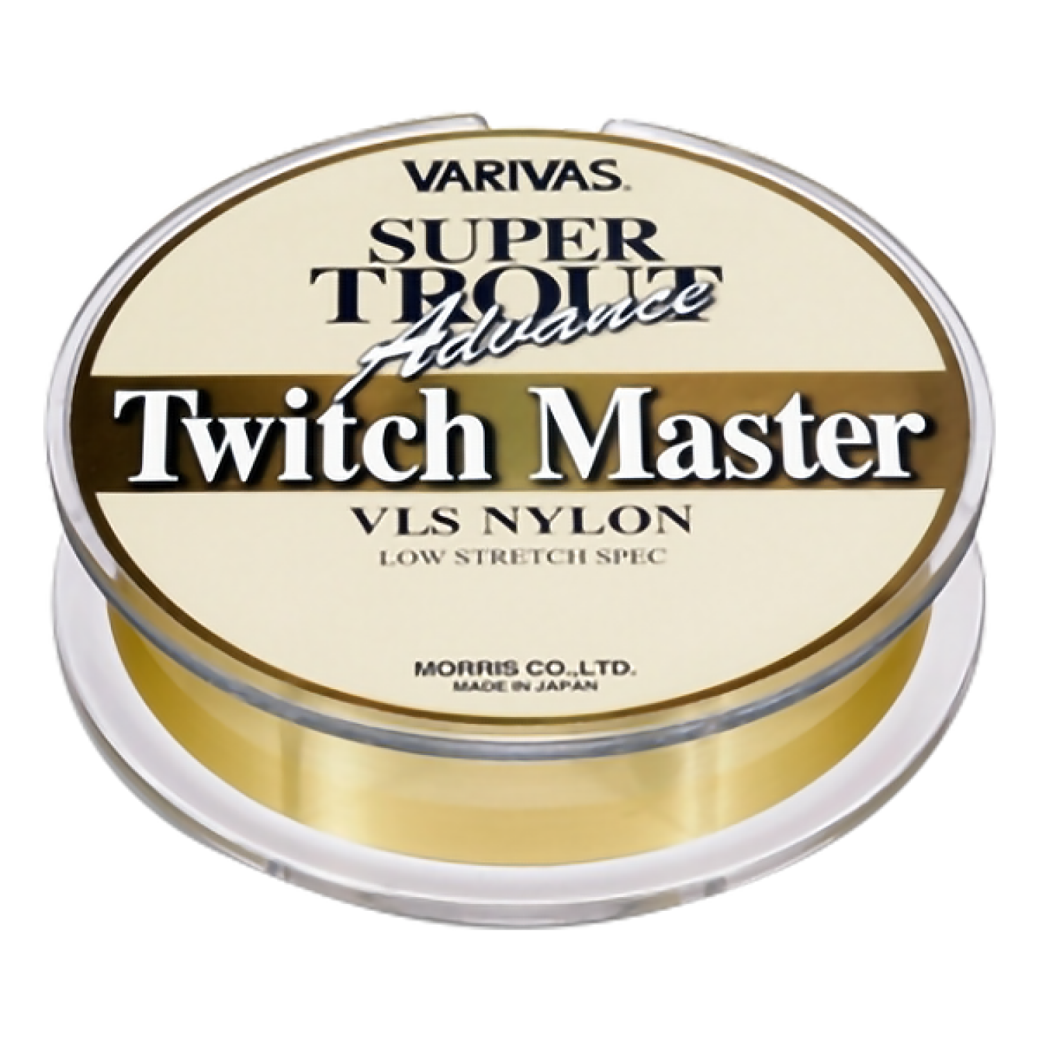 Леска монофильная Varivas Super Trout Advance Twitch Master VLS Nylon 3Lb 0,128мм 100м (status gold)