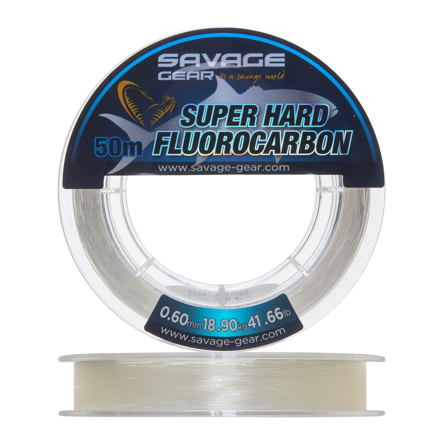 Флюорокарбон Savage Gear Super Hard Fluorocarbon 0,60мм 50м (clear)