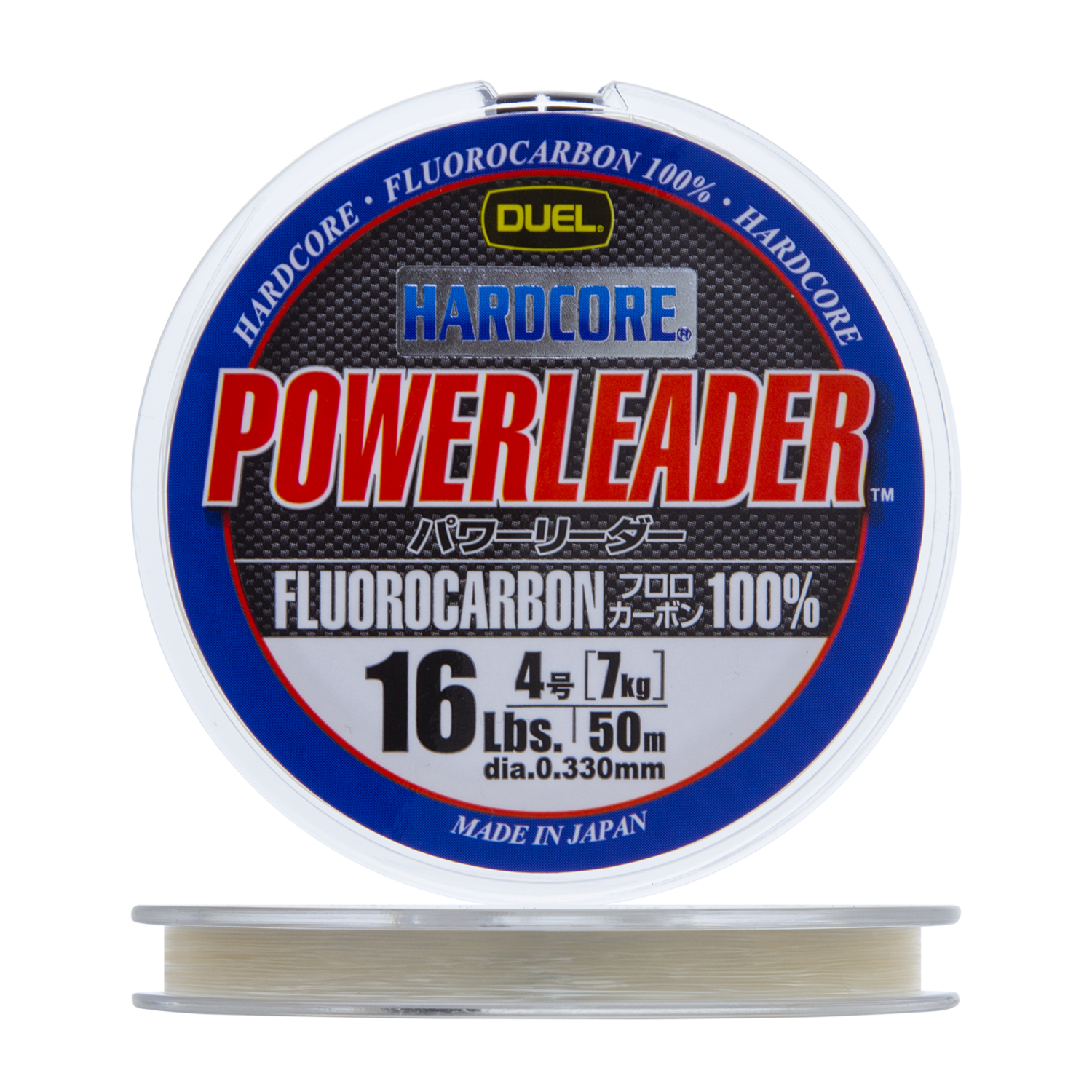 Флюорокарбон Duel Hardcore Powerleader FC Fluorocarbon 100% #4 0,330мм 50м (clear)
