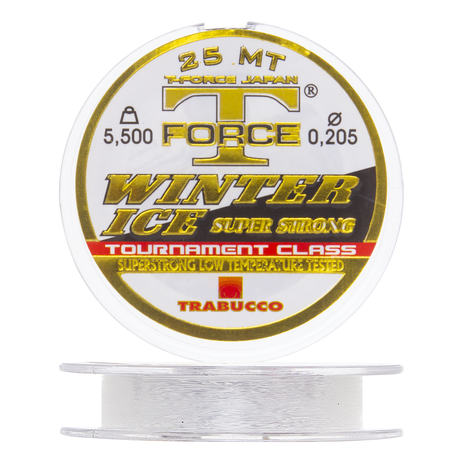 Леска монофильная Trabucco T-Force Winter Ice Super Strong 0,205мм 25м (clear)