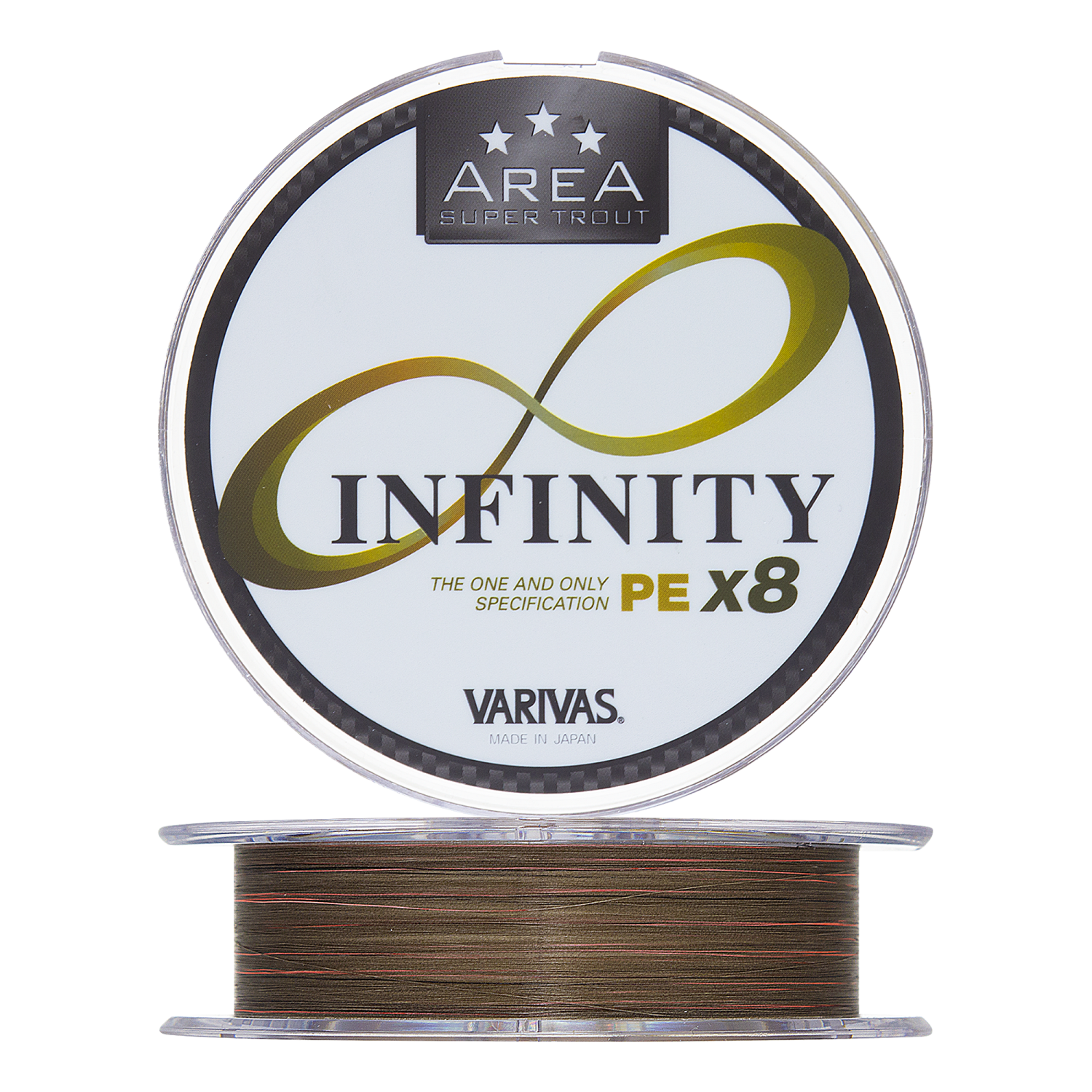 Шнур плетеный Varivas Trout Area Infinity PE X8 #0,2 0,076мм 75м (multicolor)