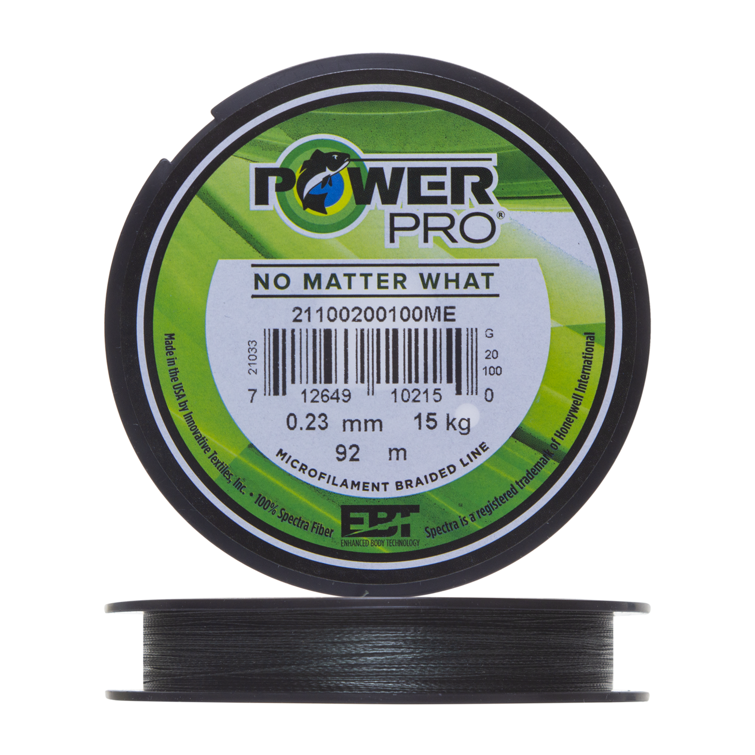 Шнур плетеный Power Pro 0,23мм 92м (moss green)