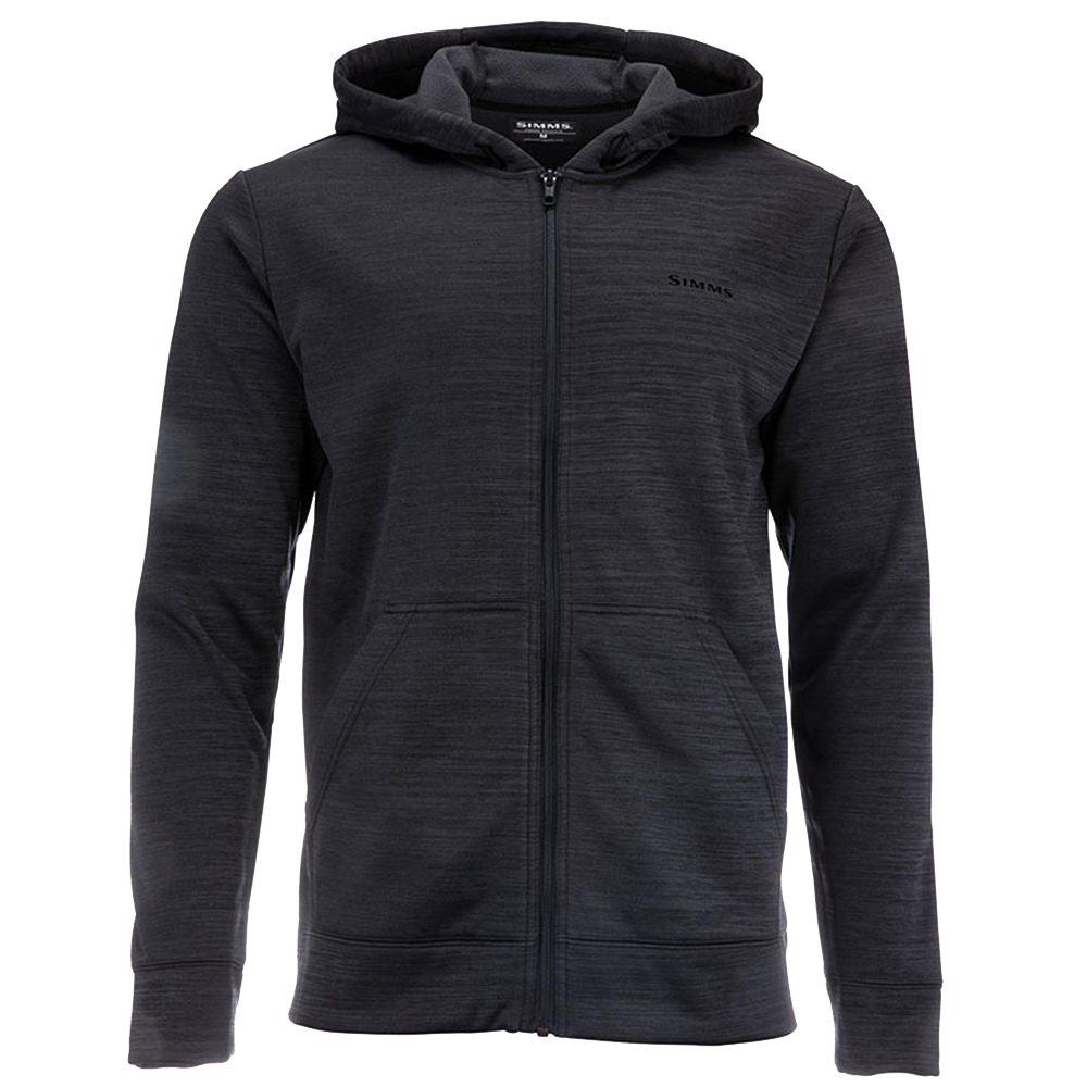 Толстовка Simms Challenger Hoody - Full Zip '21 L Black Heather