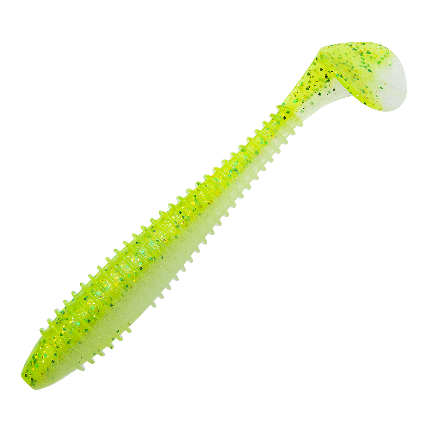 Приманка силиконовая Keitech Swing Impact Fat 5,8" #PAL02 Lime Chart Shad