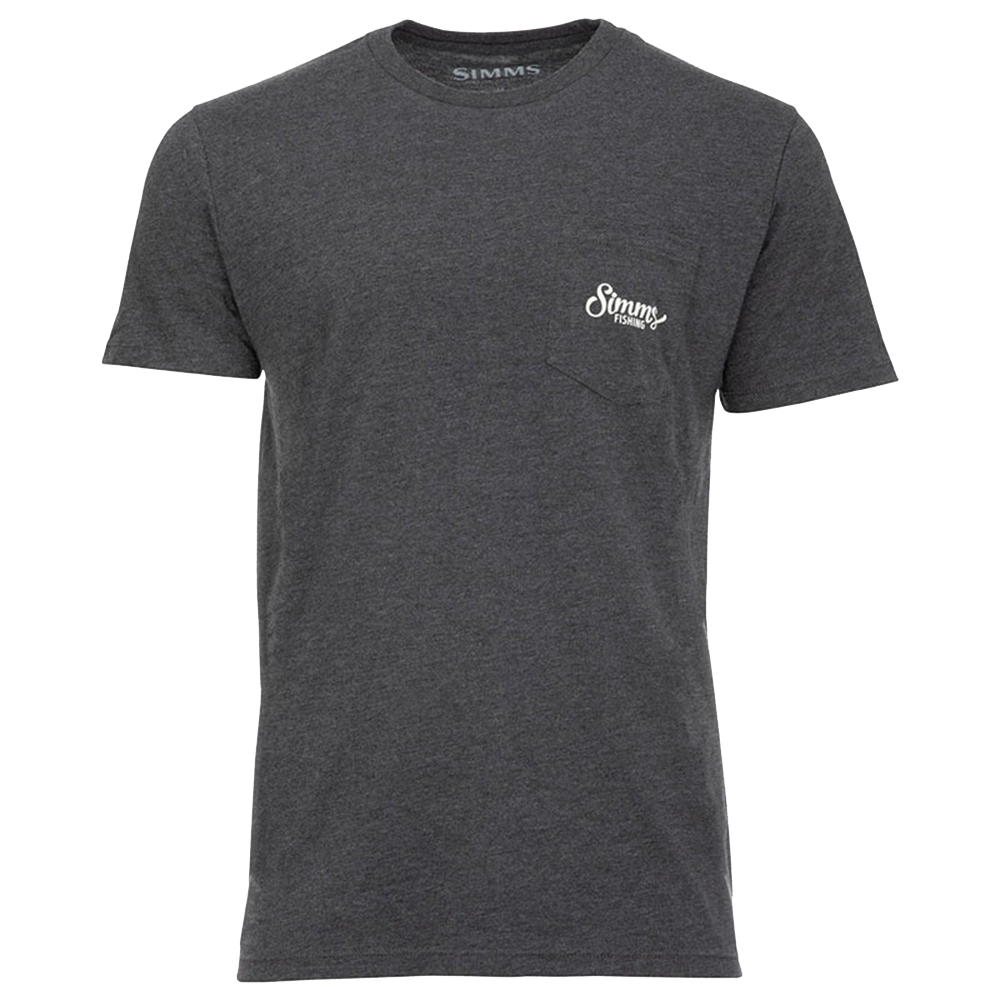 Футболка Simms Two Tone Pocket Tee S Charcoal Heather